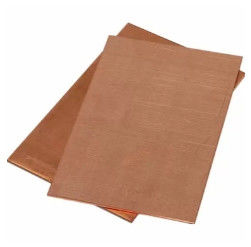 Venda Quente Vermelho Puro 4x8 99,9% Chapa de cobre C10700,C10100 Chapas de cobre sólido para construção