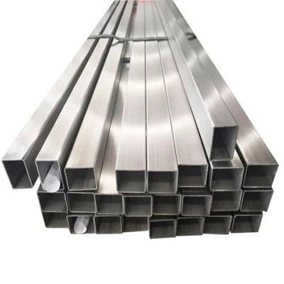 Tubos quadrados de aço inoxidável de 2x2 201 202 310S 304 316 de grau personalizado