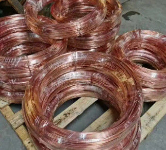 Superfície brilhante Sólido Nudo Fio de cobre 0,1 mm 0,35 mm 0,45 mm 0,55 mm 0,65 mm