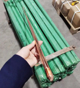 Venda a retalho Preço baixo 10 mm 20 mm DIA Elétrico Eletrodo de cobre ligado à terra