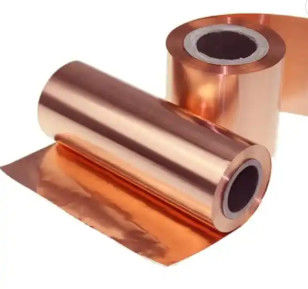Empilhadeira de panquecas 0.1mm 0.2mm 0.3mm espessura cobre vermelho 99.9% fita de cobre puro para electricidade