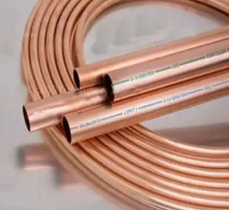 OD 3-400mm ASTM B280 C12200 c2400 Pancake Copper Coil Tube para ar condicionado ou frigorífico