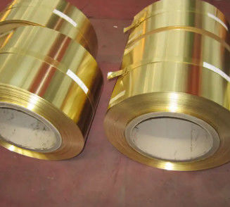 Venda a quente fita de folha de cobre de latão C26800 fita de bobina de latão 0.2mm 0.3mm 0.5mm espessura fábrica direta