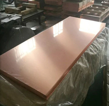 Forte desempenho de cobre de bronce de liga de chapa de superfície polida Uso para eletricidade