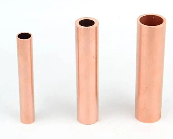 Exportação de tubos de cobre sólido C10200,T2,C1100 Tubo de cobre recto para uso no ar condicionado